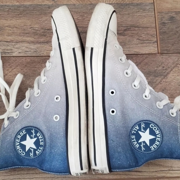 Converse high top ombre sneaker 6.5 - Picture 1 of 8